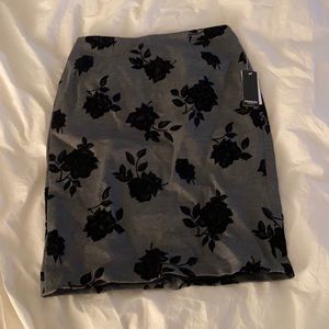 Flower Pencil Skirt